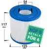 Spafilter 8-pakning | Catalina | Clearwater | Sundance | Apollo m.fl.