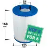 Spafilter 8er-Pack | Catalina | Canadian | Freedom | Sundance m.fl.