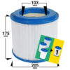 4-Pack Spa filter. PMA45 Master Spa