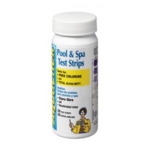 Teststrimler Klor / pH / Alkalitet - 50 strips